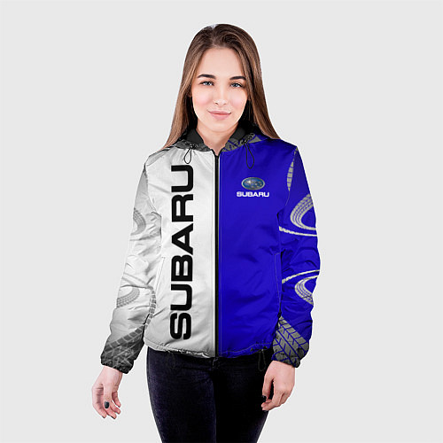 Женская куртка SUBARUСубару / 3D-Черный – фото 4
