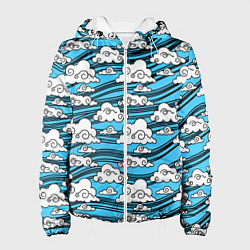 Куртка с капюшоном женская КИМОНО ТАНДЖИРО, цвет: 3D-белый