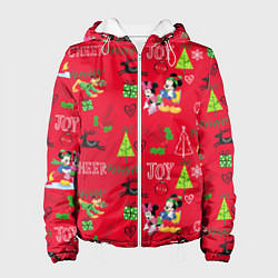 Женская куртка Mickey & Minnie pattern