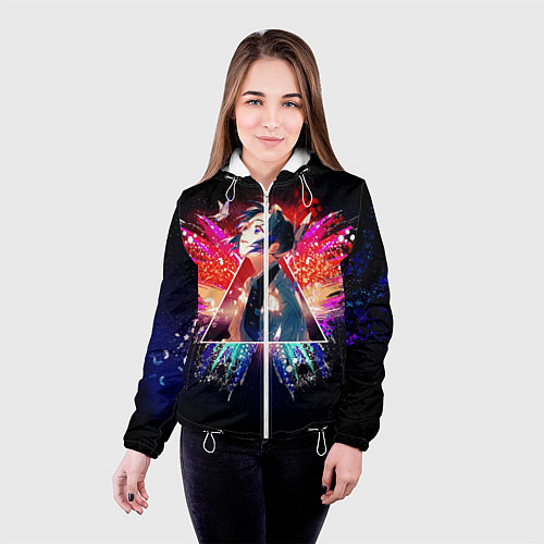 Женская куртка Шинобу Кочо / 3D-Белый – фото 4