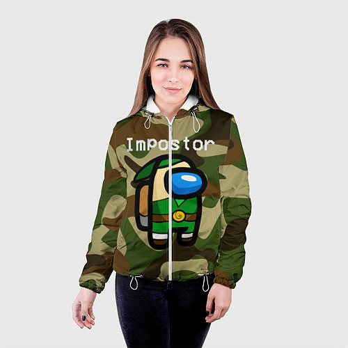 Женская куртка Hero be sus / 3D-Белый – фото 4