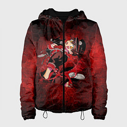 Куртка с капюшоном женская Ханако, цвет: 3D-черный