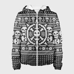 Женская куртка Свитер с черепами