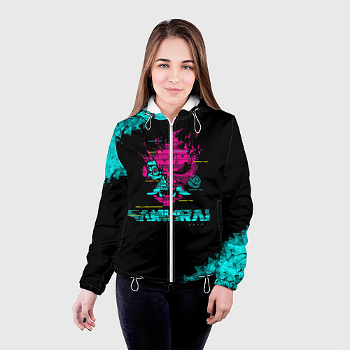 Женская куртка 2077 / 3D-Белый – фото 4