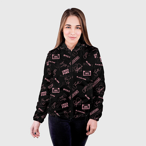 Женская куртка BLACKPINK / 3D-Черный – фото 4