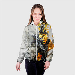 Куртка с капюшоном женская DESTINY, WARLOCK, цвет: 3D-белый — фото 2