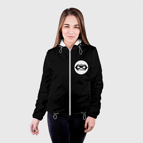 Женская куртка Umbrella academy / 3D-Белый – фото 4