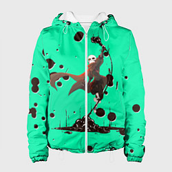 Куртка с капюшоном женская Undertale, цвет: 3D-белый