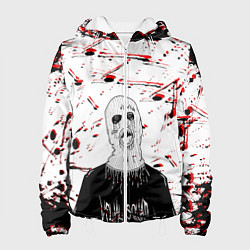 Куртка с капюшоном женская Velial Squad, цвет: 3D-белый