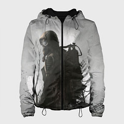 Куртка с капюшоном женская Stalker, цвет: 3D-черный