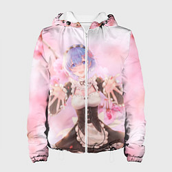 Куртка с капюшоном женская Рем, цвет: 3D-белый