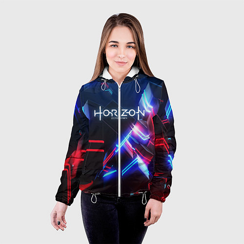 Женская куртка HORIZON ZERO DAWN / 3D-Белый – фото 4