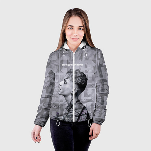 Женская куртка Ваня Дмитриенко / 3D-Белый – фото 4