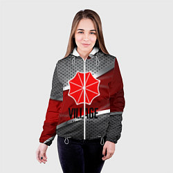 Куртка с капюшоном женская RESIDENT EVIL : VILLAGE, цвет: 3D-белый — фото 2