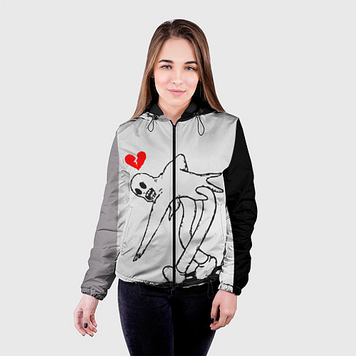 Женская куртка GHOSTEMANE / 3D-Черный – фото 4