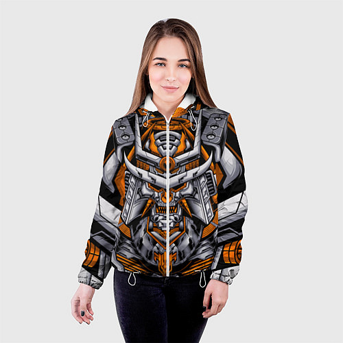 Женская куртка Cyber Samurai / 3D-Белый – фото 4