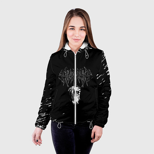 Женская куртка GHOSTEMANE / 3D-Белый – фото 4