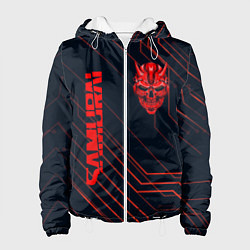 Женская куртка CYBERPUNK 2077 samurai