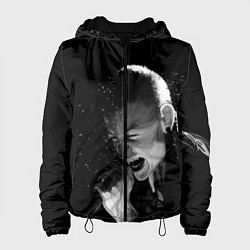 Куртка с капюшоном женская LINKIN PARK, цвет: 3D-черный
