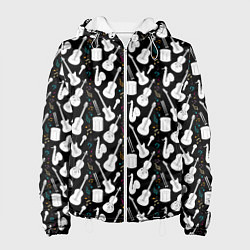 Женская куртка Музыкальные Инструменты