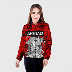 Куртка с капюшоном женская AHEGAO, цвет: 3D-черный — фото 2