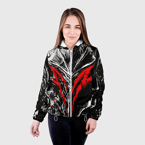 Женская куртка BERSERK / 3D-Белый – фото 4