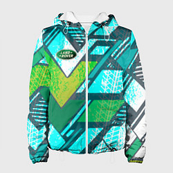 Куртка с капюшоном женская Range Rover, цвет: 3D-белый