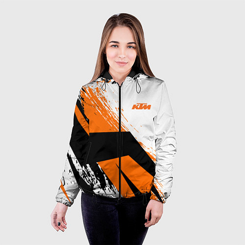 Женская куртка KTM КТМ Z / 3D-Черный – фото 4