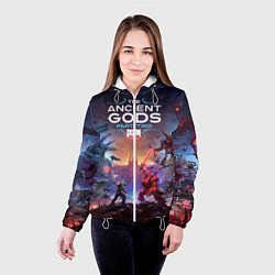 Куртка с капюшоном женская DOOM Eternal: The Ancient Gods, цвет: 3D-белый — фото 2