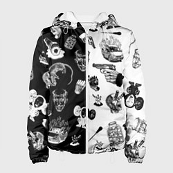 Женская куртка КРОВОСТОК ТАТУИРОВКИ ЧБ