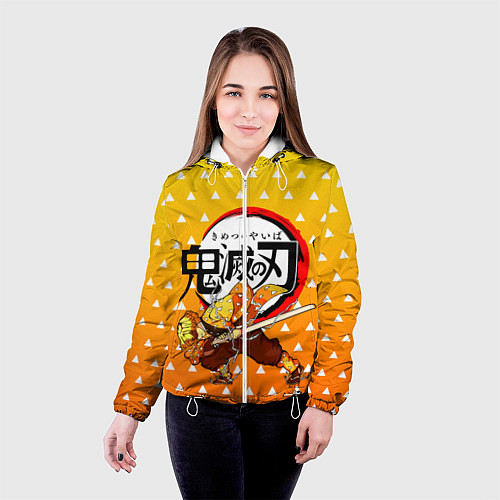 Женская куртка ЗЕНИЦУ ZENITSU / 3D-Белый – фото 4