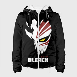Куртка с капюшоном женская BLEACH MASK, цвет: 3D-белый