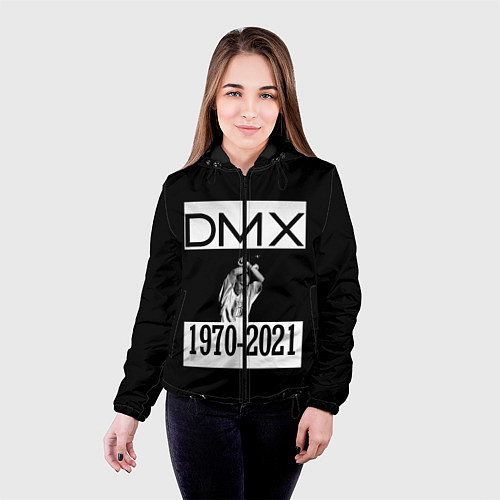 Женская куртка DMX 1970-2021 / 3D-Черный – фото 4