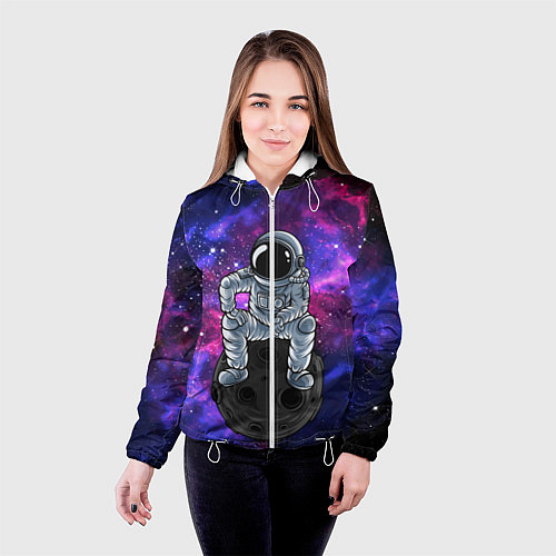 Женская куртка Distant galaxy / 3D-Белый – фото 4