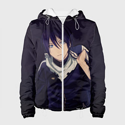 Куртка с капюшоном женская Ято Бездомный бог, цвет: 3D-белый