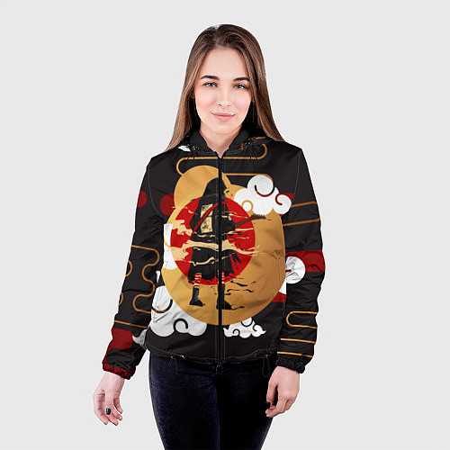 Женская куртка Ниндзя Япония / 3D-Черный – фото 4