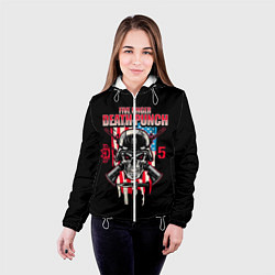 Куртка с капюшоном женская 5FDP Five Finger Death Punch, цвет: 3D-белый — фото 2