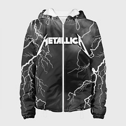 Женская куртка METALLICA РАЗРЯД МОЛНИИ