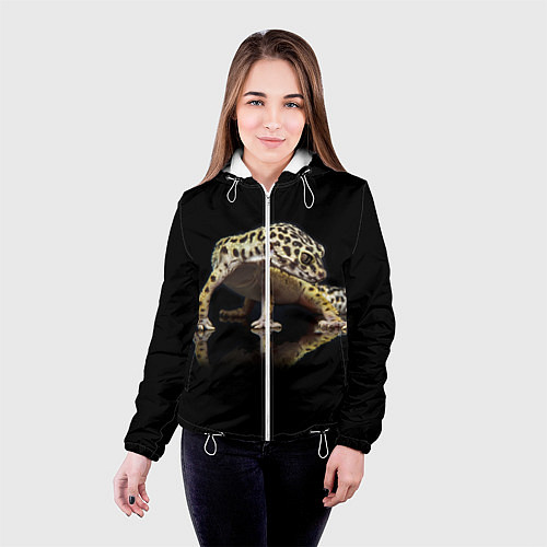 Женская куртка ЭУБЛЕФАР EUBLEPHARIS / 3D-Белый – фото 4