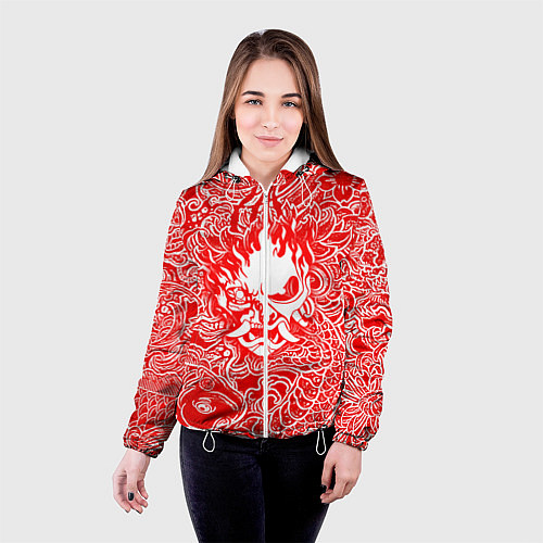 Женская куртка Samurai / 3D-Белый – фото 4