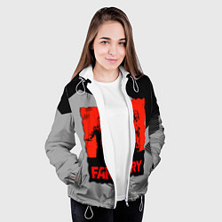 Куртка с капюшоном женская FARCRY, цвет: 3D-белый — фото 2