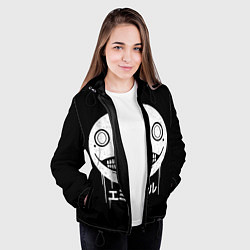 Куртка с капюшоном женская Emil Nier: Automata, цвет: 3D-черный — фото 2