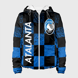 Куртка с капюшоном женская FC ATALANTA ФК АТАЛАНТА, цвет: 3D-белый