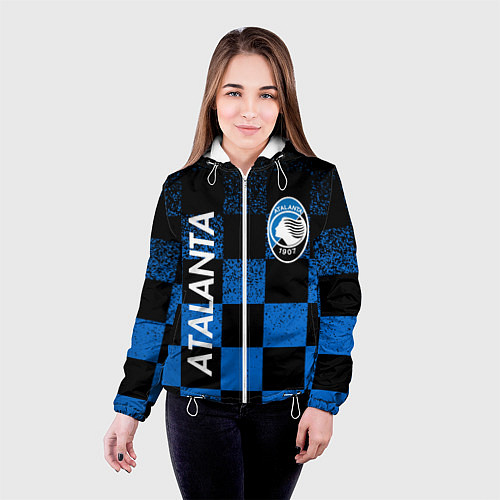 Женская куртка FC ATALANTA ФК АТАЛАНТА / 3D-Белый – фото 4
