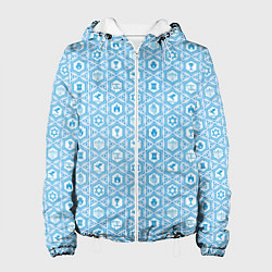 Куртка с капюшоном женская Израиль, цвет: 3D-белый