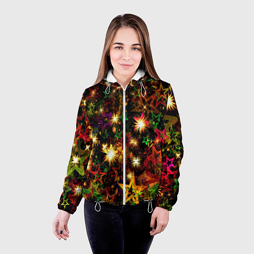 Женская куртка Яркий день / 3D-Белый – фото 4