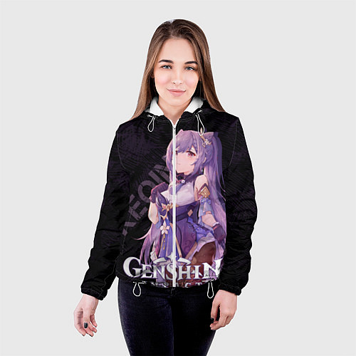 Женская куртка Кэ Цин Genshin Impact / 3D-Белый – фото 4