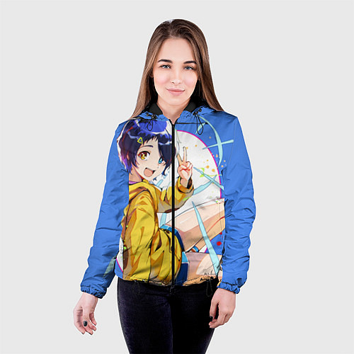 Женская куртка Приоритет чудо-яйца / 3D-Черный – фото 4