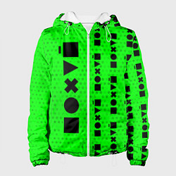 Женская куртка Безразличие - Космос Паттерн справа