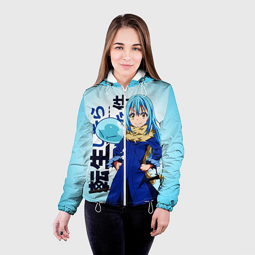 Женская куртка Римуру Темпест, TenSura / 3D-Белый – фото 4